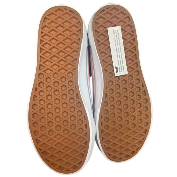 Vans Old Skool V Kids Two Tone Gray/pink Sz 2 Us Kids - Picture 8 of 9